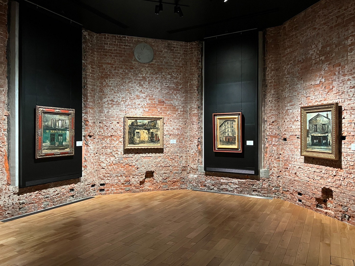 東京ステーションギャラリー「佐伯祐三 自画像としての風景」会場