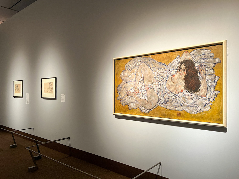 東京都美術館「レオポルド美術館 エゴン・シーレ展 ウィーンが生んだ若き天才」会場