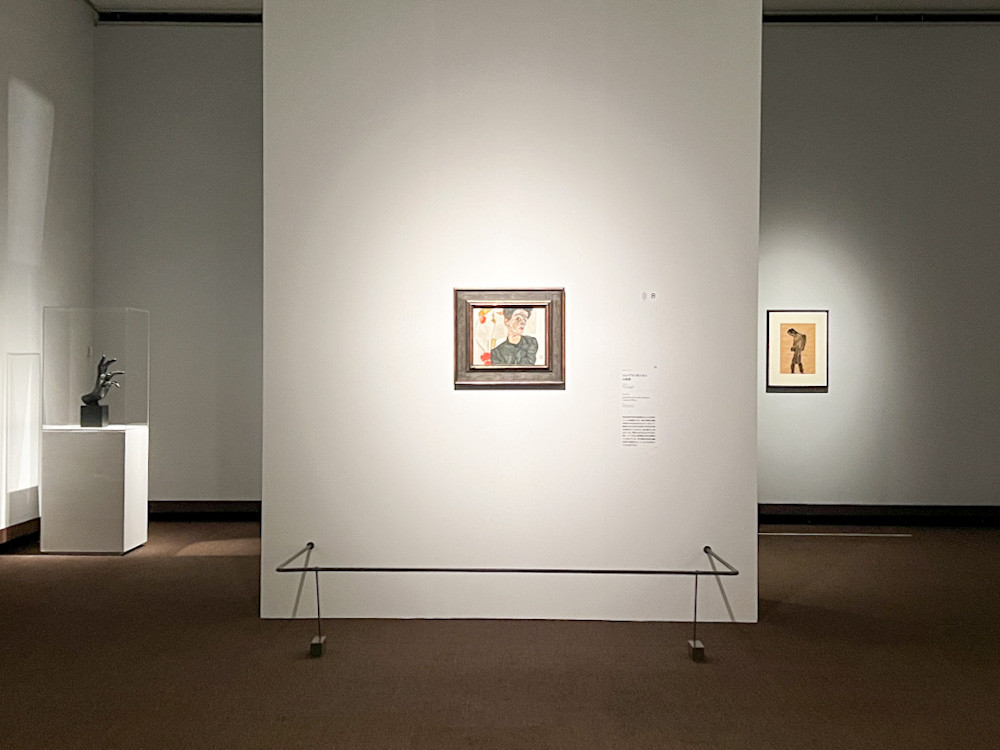 東京都美術館「レオポルド美術館 エゴン・シーレ展 ウィーンが生んだ若き天才」会場
