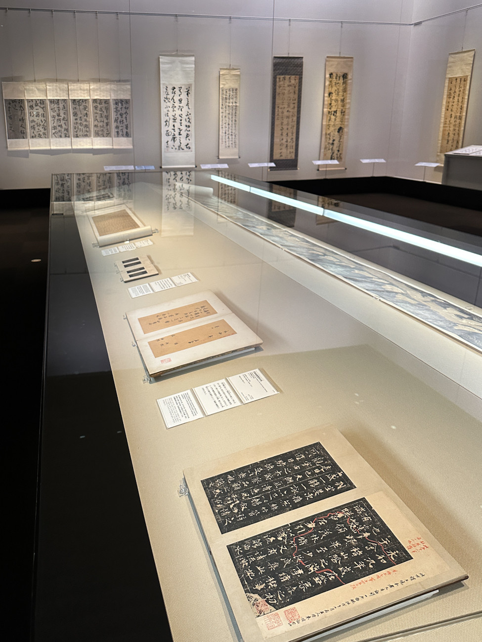 「王羲之と蘭亭序」会場（東京国立博物館）