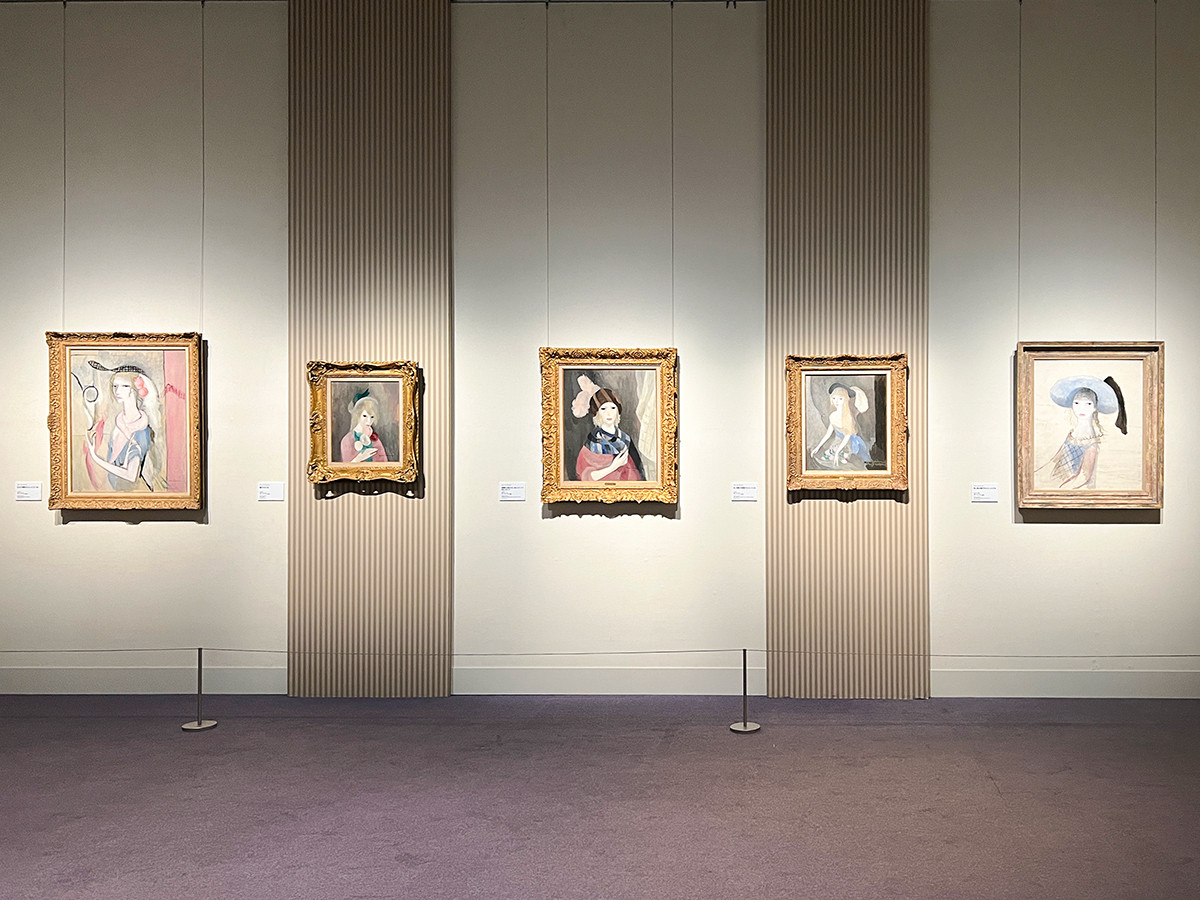 Bunkamura ザ・ミュージアム「マリー・ローランサンとモード」会場