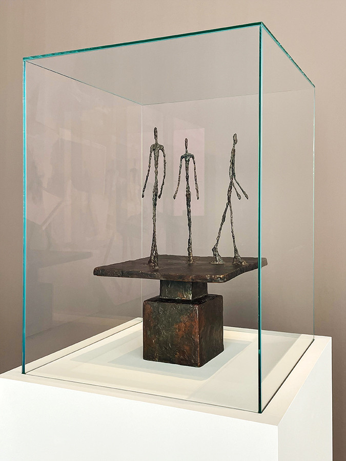 エスパス ルイ･ヴィトン大阪「アルベルト･ジャコメッティ展」会場風景