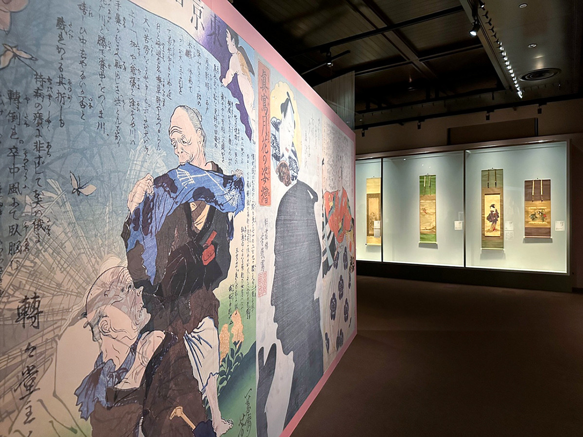 三菱一号館美術館「芳幾・芳年 ― 国芳門下の2大ライバル」会場