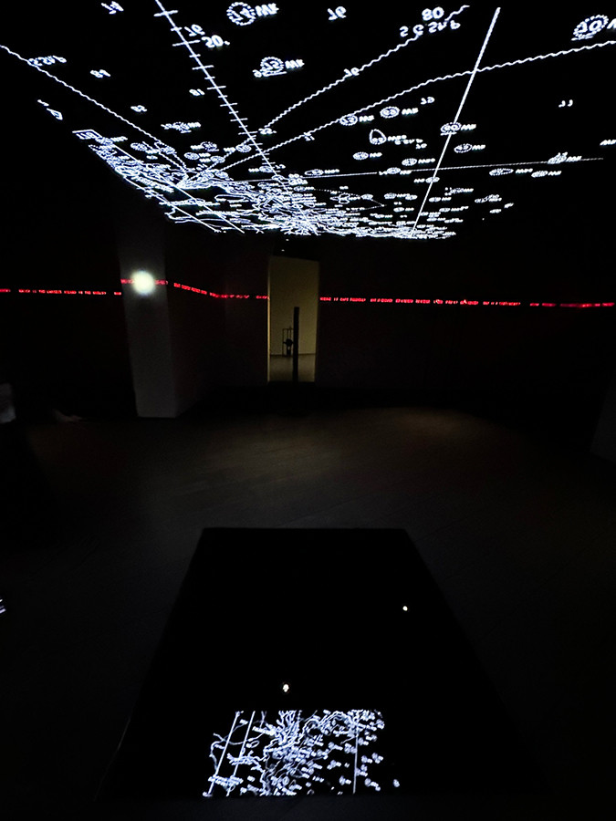 アーティゾン美術館「ダムタイプ｜2022: remap」会場