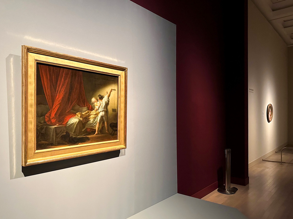 国立新美術館「ルーヴル美術館展 愛を描く」会場