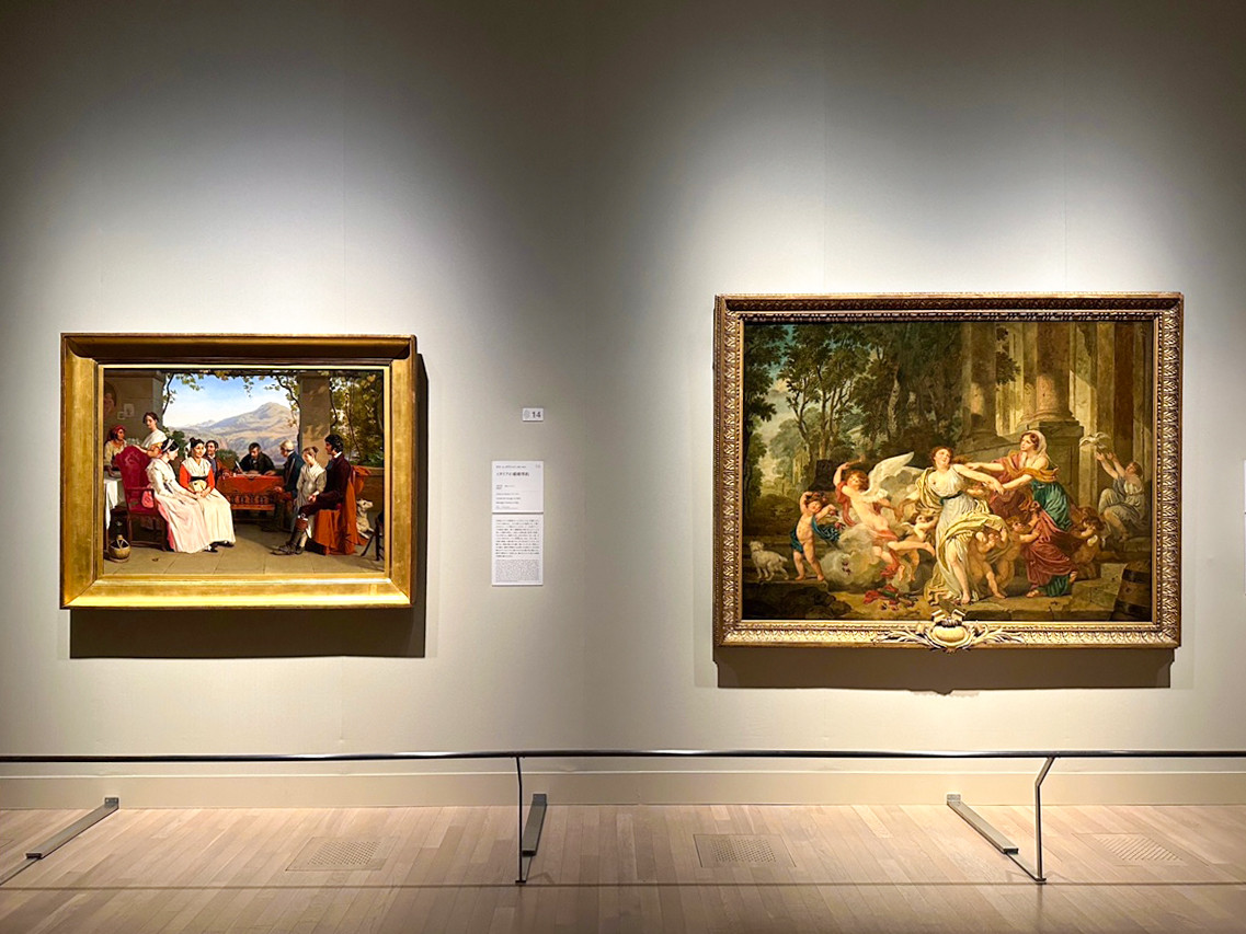 国立新美術館「ルーヴル美術館展 愛を描く」会場