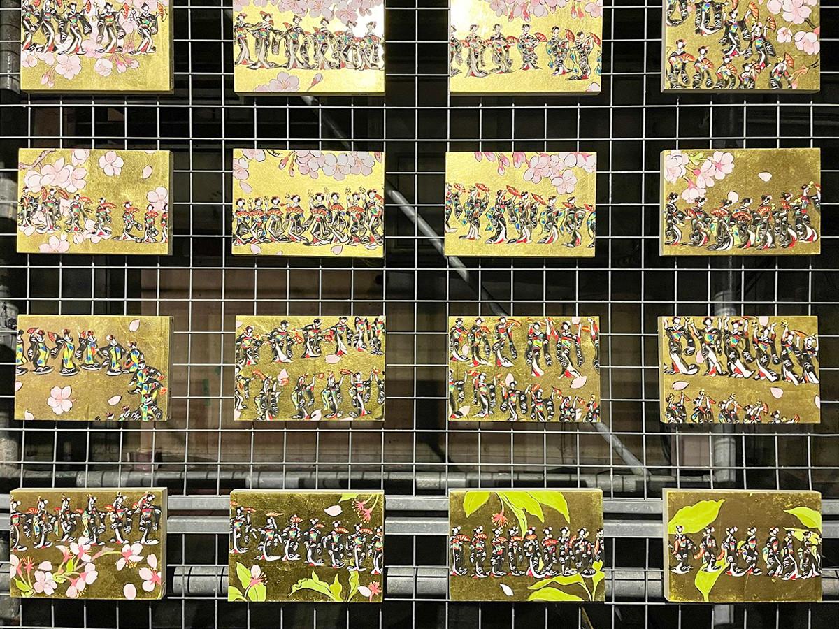 日本画家 山羽春季さんの作品