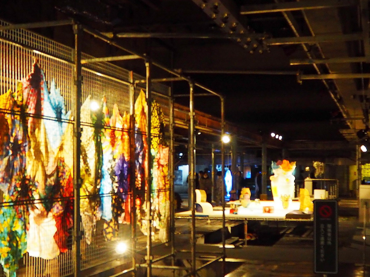 会場風景(京都新聞ビル 地下1階)