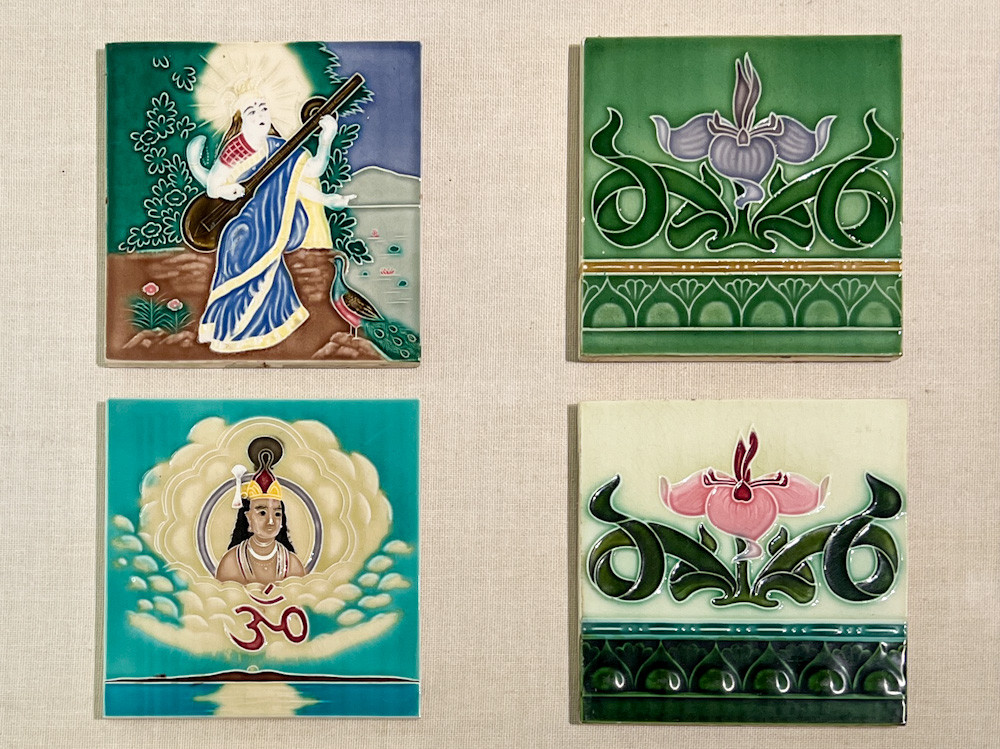 江戸東京たてもの園「日本のタイル100年」会場