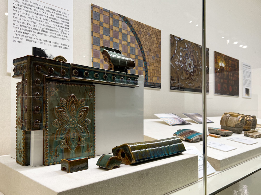 江戸東京たてもの園「日本のタイル100年」会場