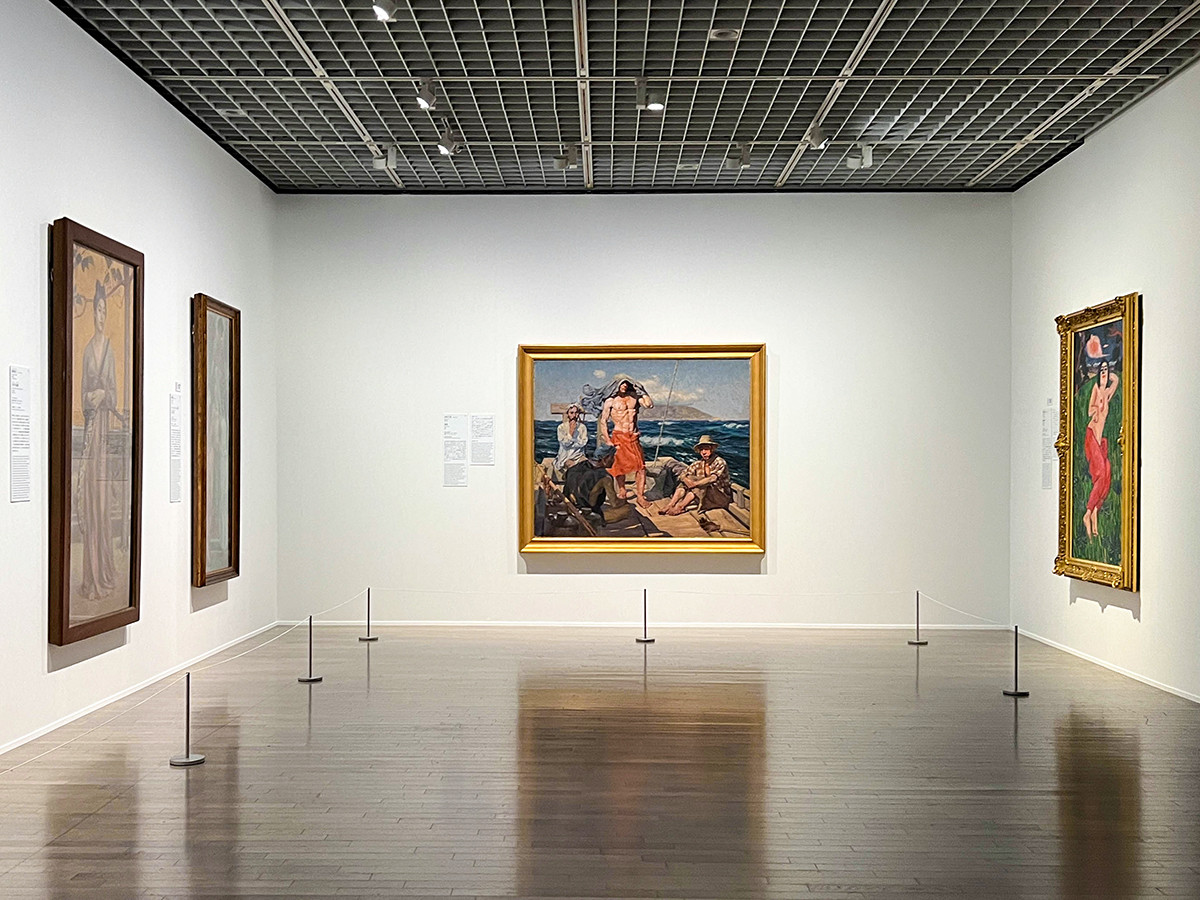 （中央）和田三造《南風》 1907年(明治40年） 東京国立近代美術館 ［通期展示］