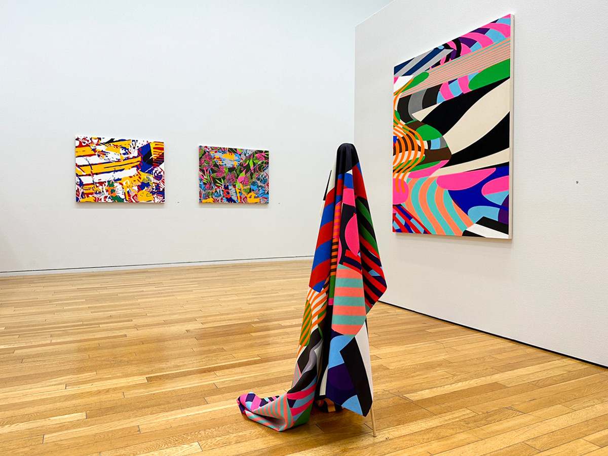 東京オペラシティ アートギャラリー「今井俊介　スカートと風景」会場