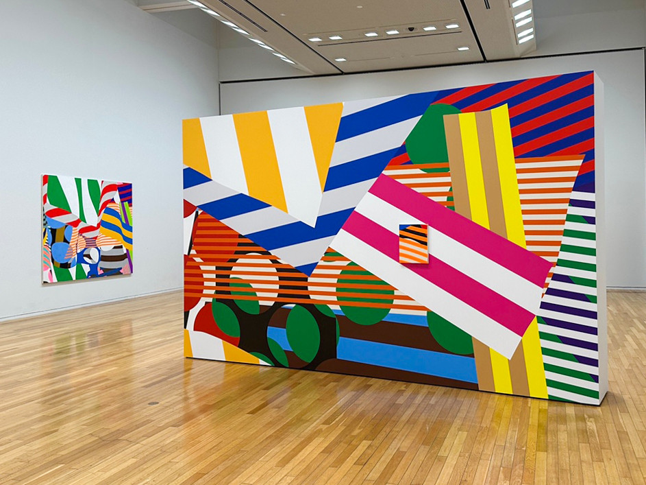 東京オペラシティ アートギャラリー「今井俊介　スカートと風景」会場