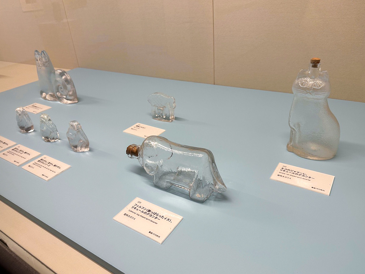 松屋銀座8階イベントスクエア「リサ・ラーソン展 知られざる創造の世界-クラッシックな名作とともに」会場
