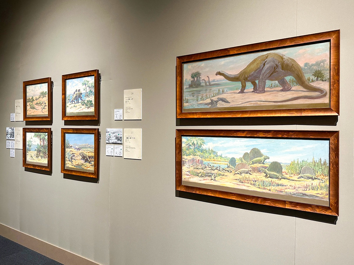 上野の森美術館「特別展 恐竜図鑑 失われた世界の想像/創造」会場