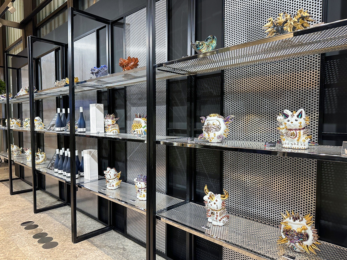 阪急メンズ東京 1F MAIN BASE　古賀崇洋「NEO WABI-SABI　‐Takahiro Koga exhibition‐」会場