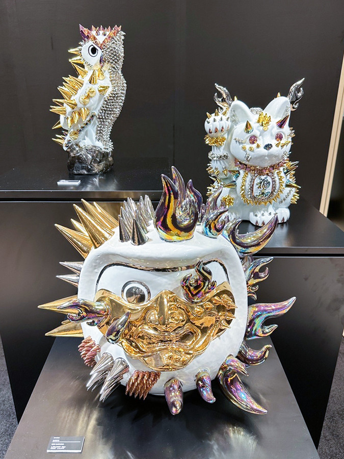 阪急メンズ東京 1F MAIN BASE 古賀崇洋「NEO WABI-SABI ‐Takahiro Koga exhibition‐」会場