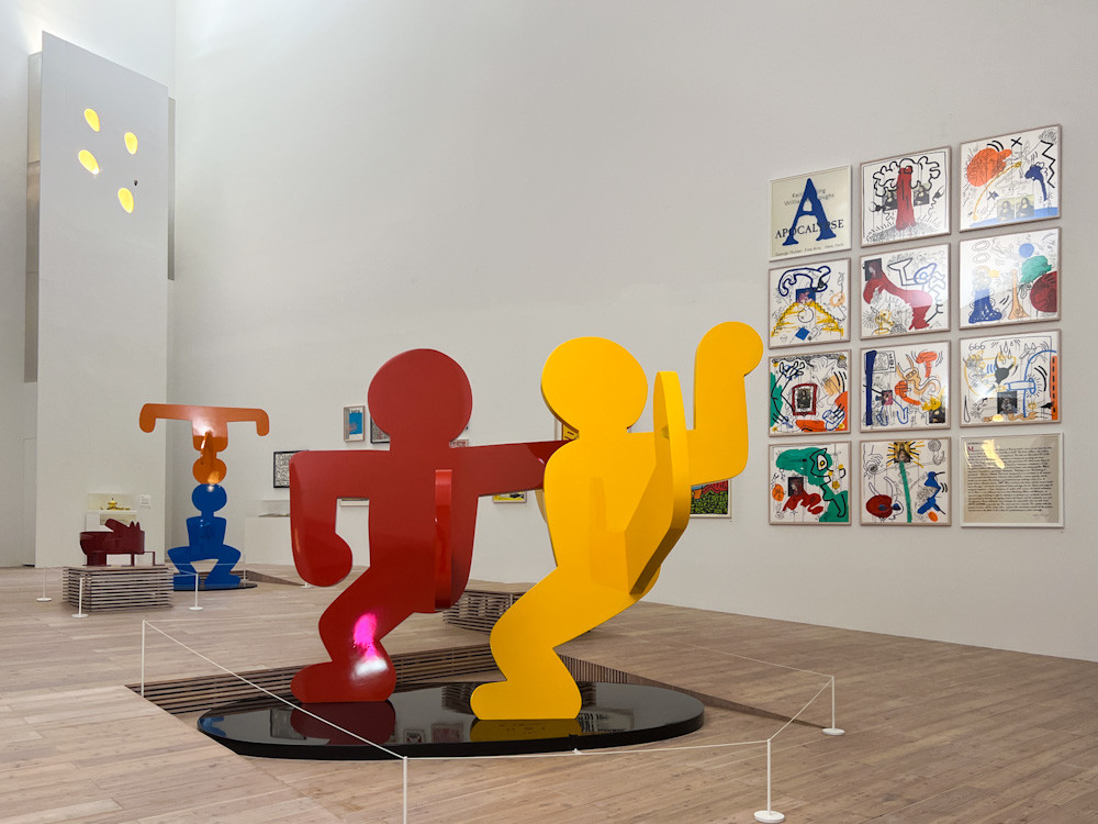 中村キース・ヘリング美術館「キース・ヘリング:NYダウンタウン・ルネサンス展」会場