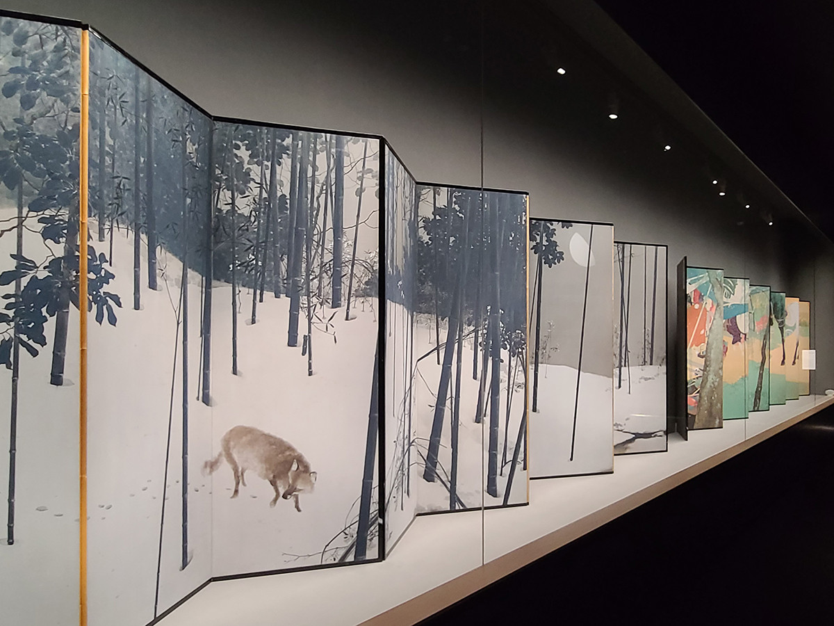 《寒月》 大正元年(1912) 京都市美術館 【展示期間:6/3~6/18】