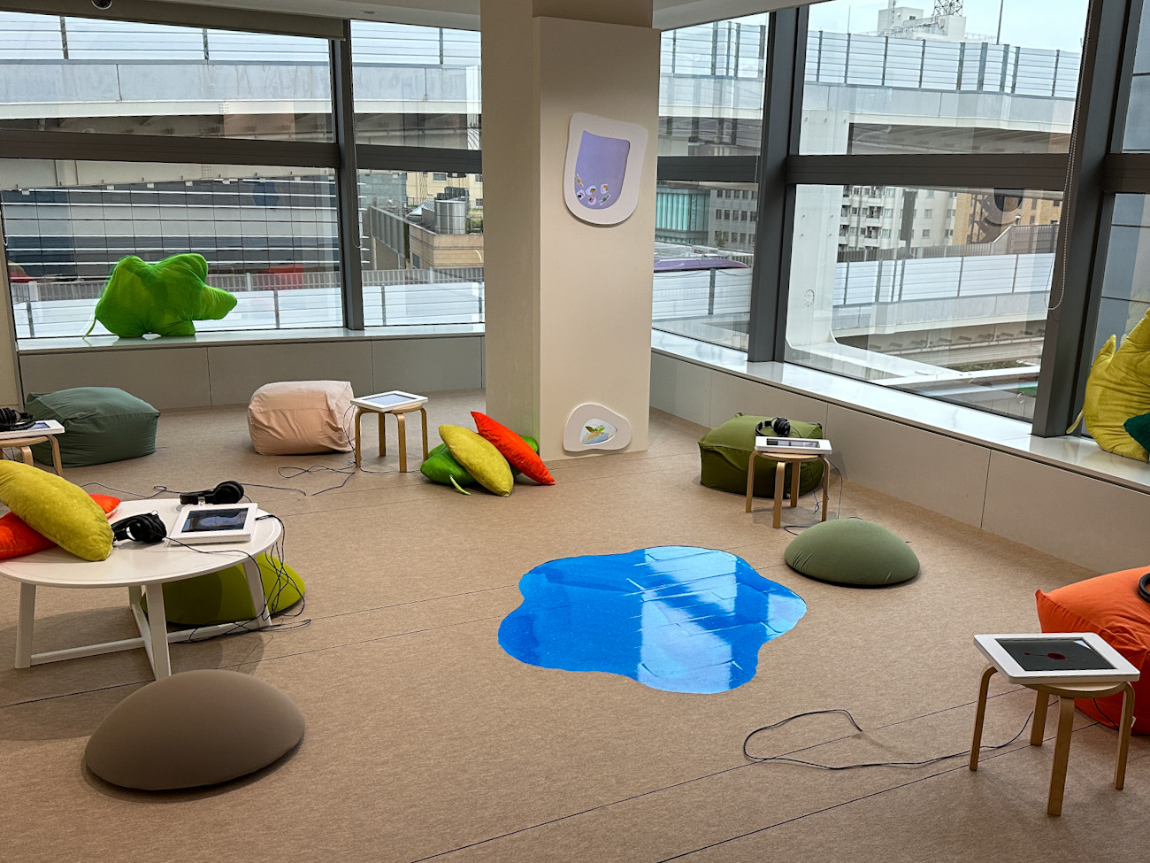 NTT [ICC] 「ICCアニュアル 2023　ものごとのかたち」会場より　小光の作品