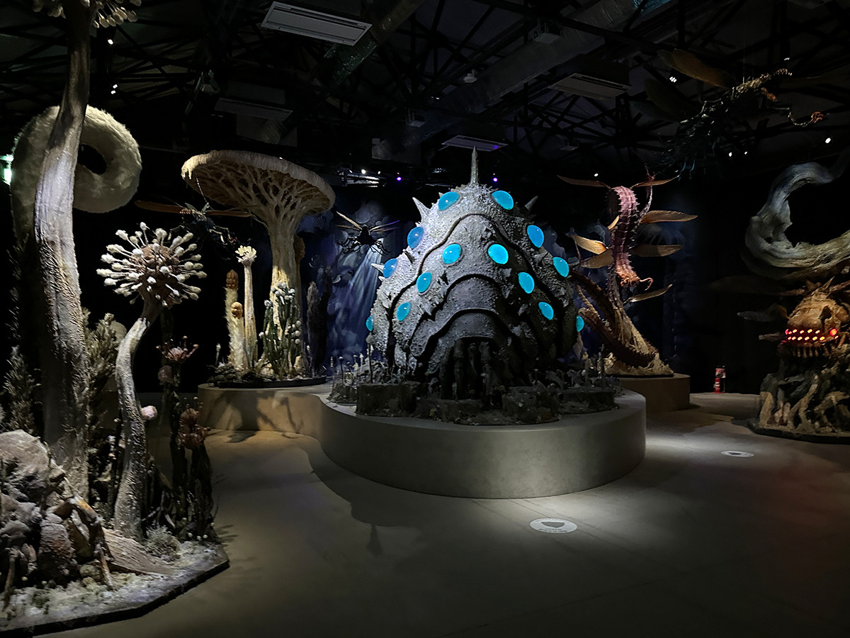 寺田倉庫B&C HALL/E HALL「金曜ロードショーとジブリ展」会場より 『風の谷のナウシカ』王蟲の世界