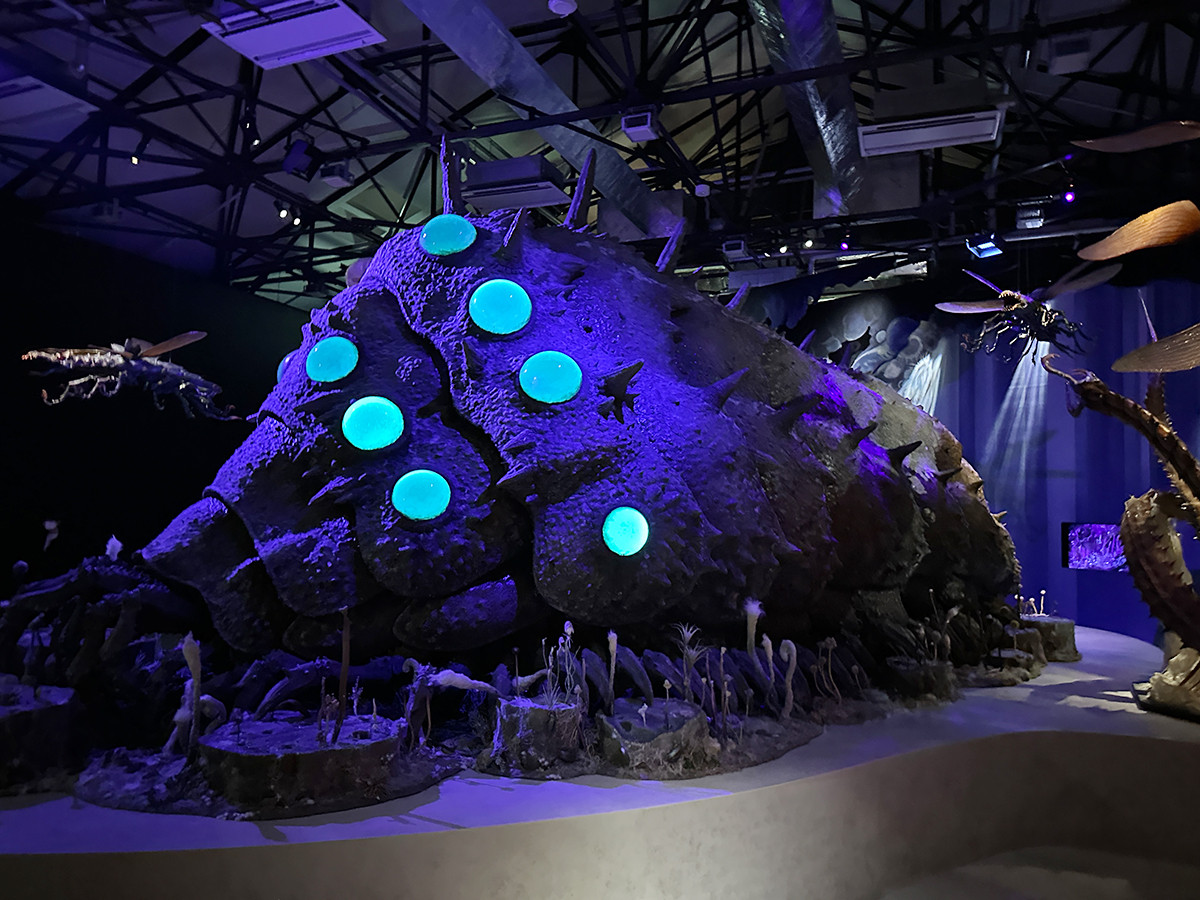 寺田倉庫B&C HALL/E HALL「金曜ロードショーとジブリ展」会場より 『風の谷のナウシカ』王蟲の世界