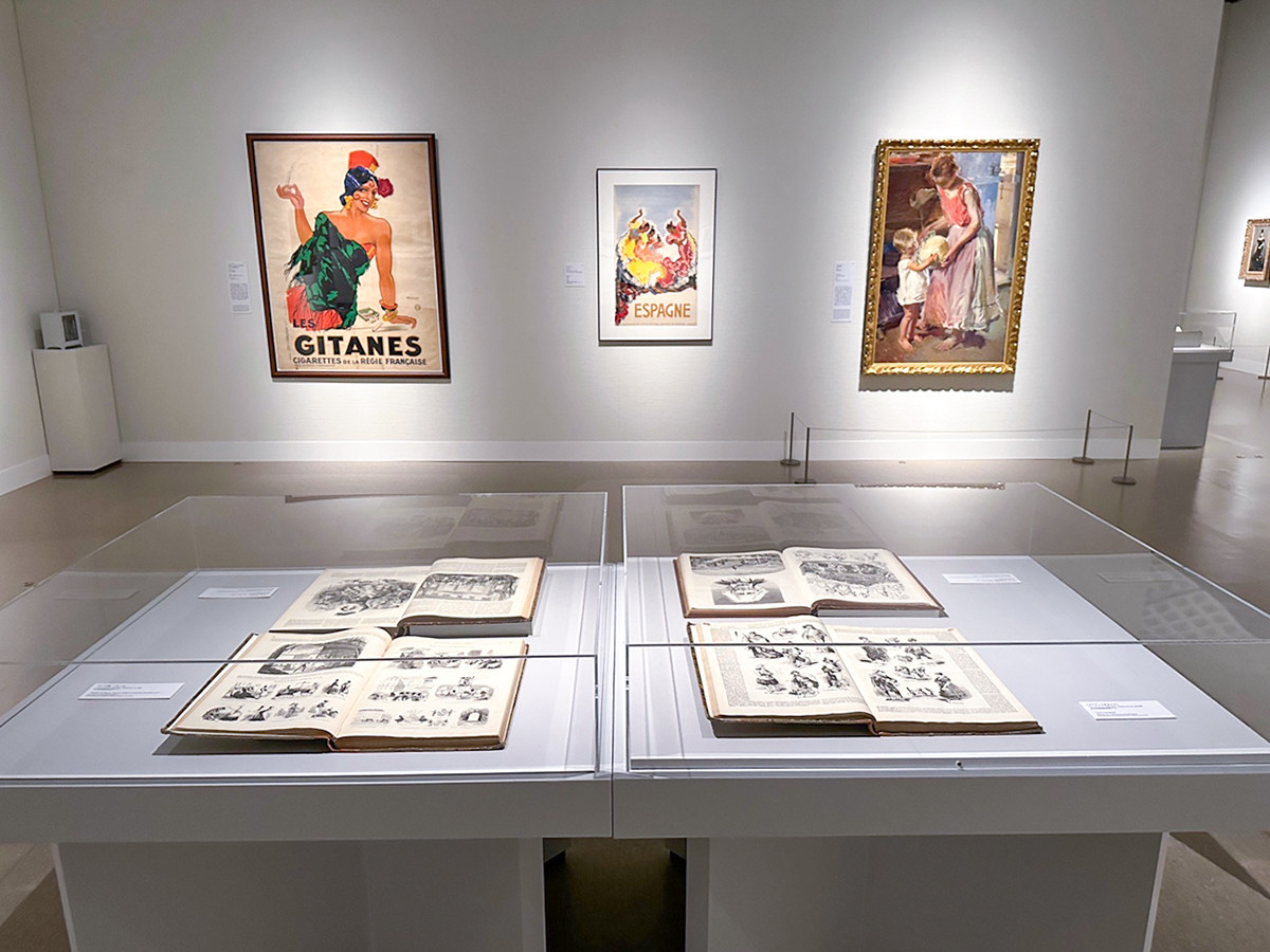 国立西洋美術館「スペインのイメージ:版画を通じて写し伝わるすがた」会場