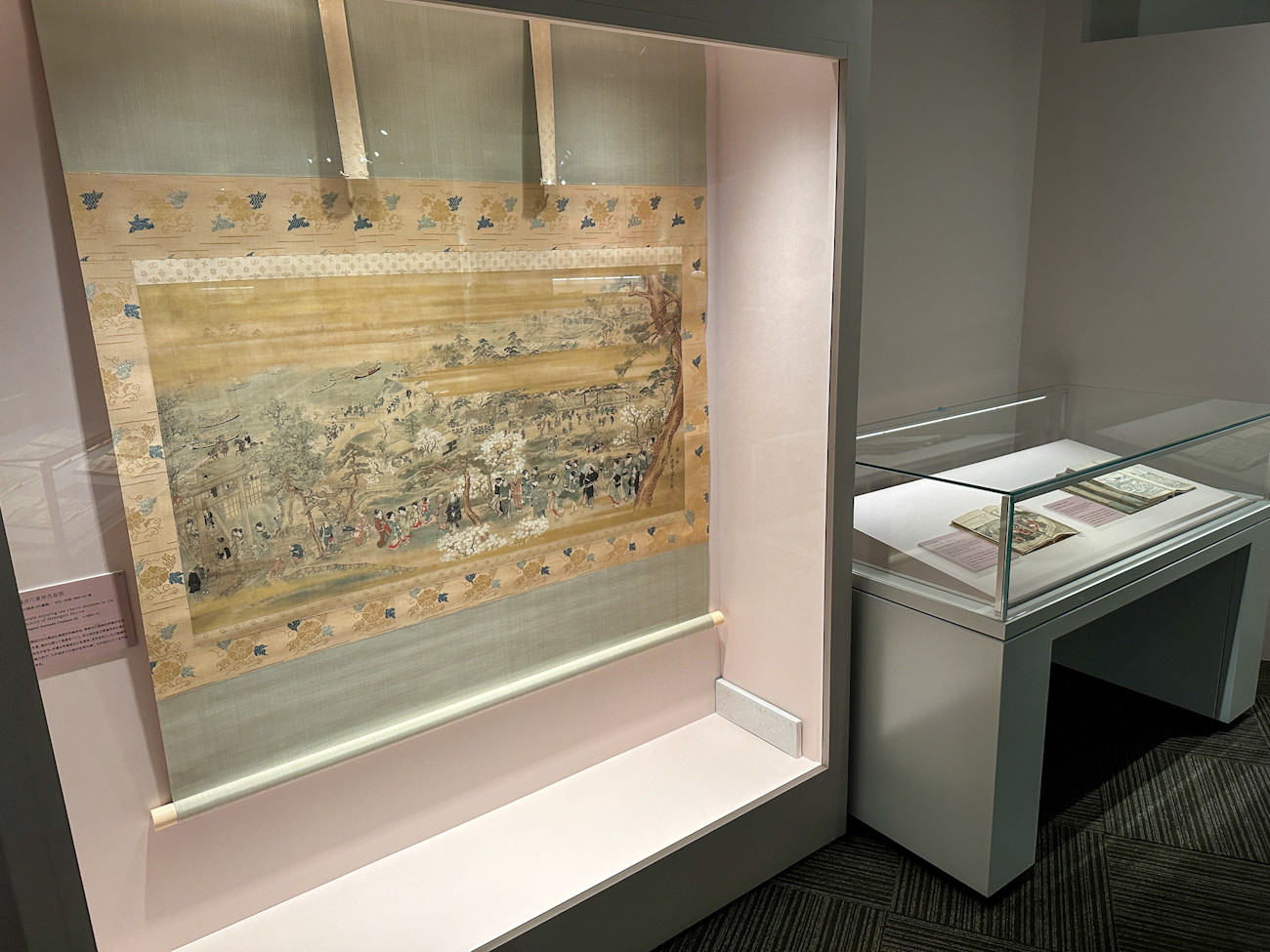 千代田区立日比谷図書文化館「隅田川-江戸時代の都市風景」会場