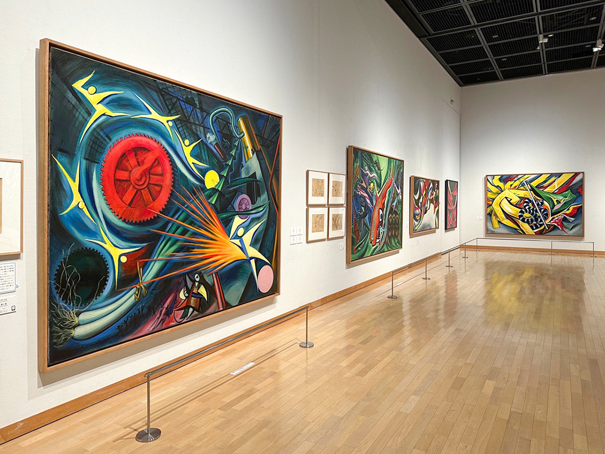 川崎市岡本太郎美術館 展覧会「凱旋!岡本太郎」会場