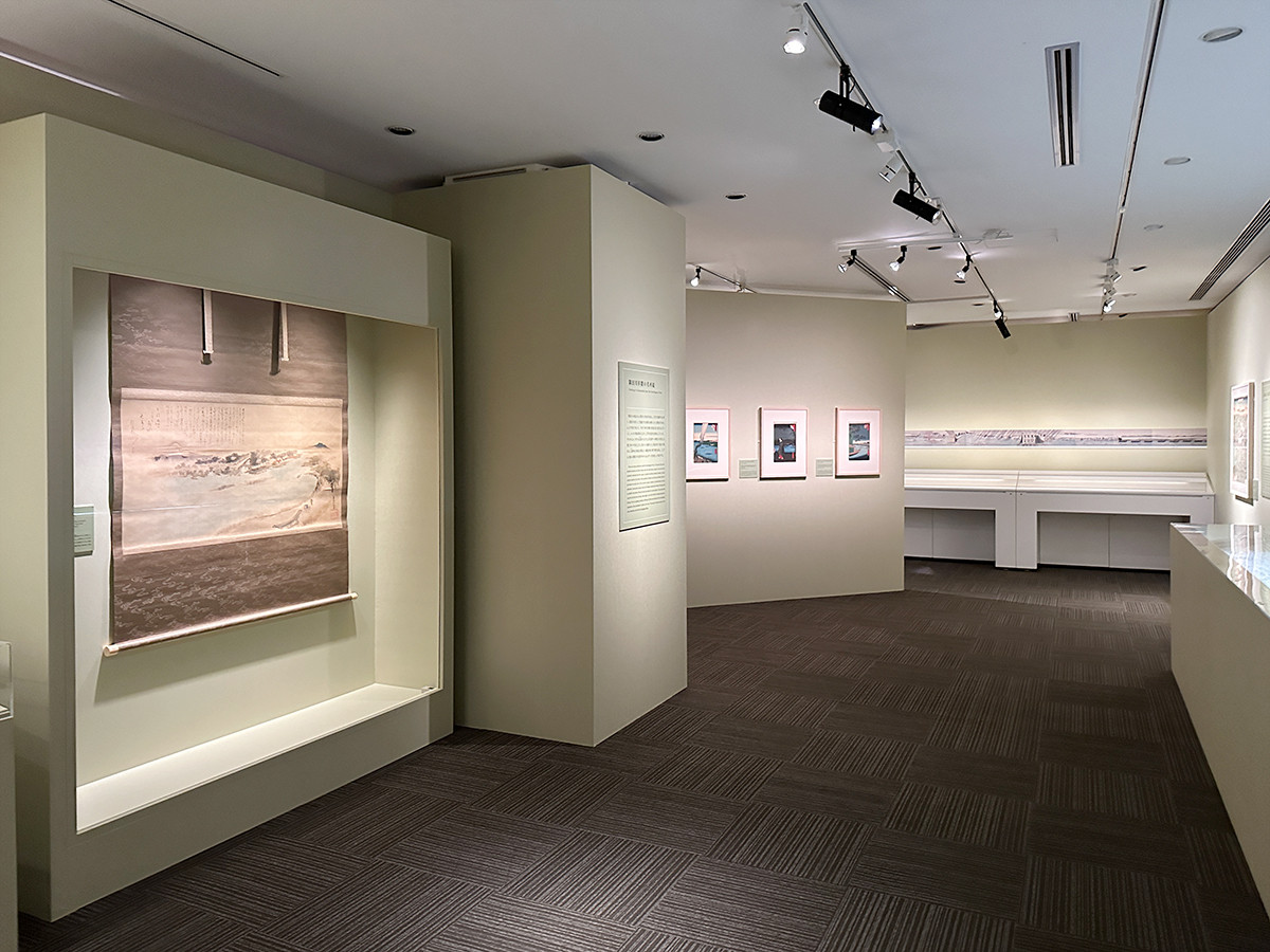 江戸東京博物館 館外展示「隅田川－江戸時代の都市風景」会場