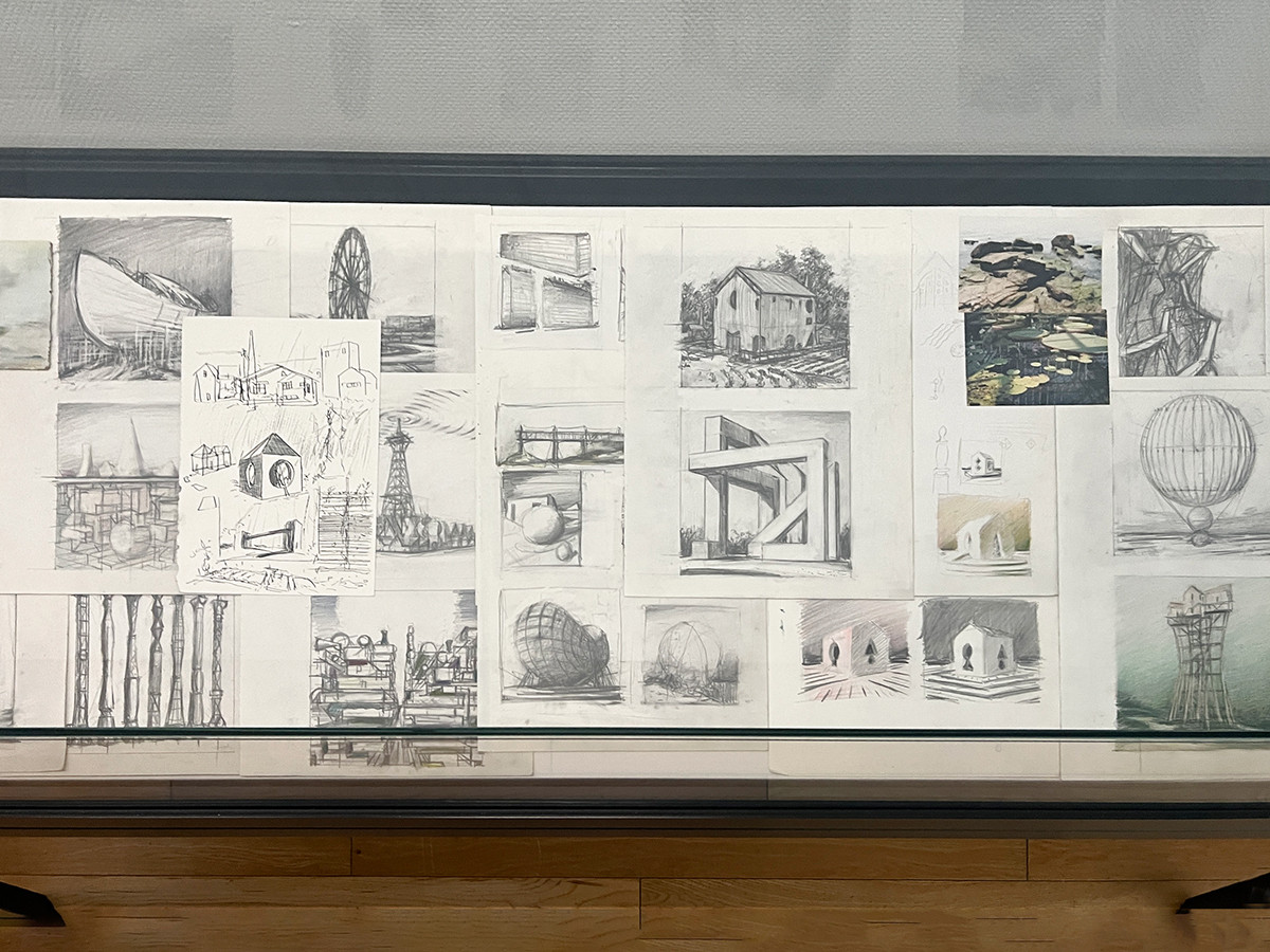 「野又穫 Continuum 想像の語彙」展示風景