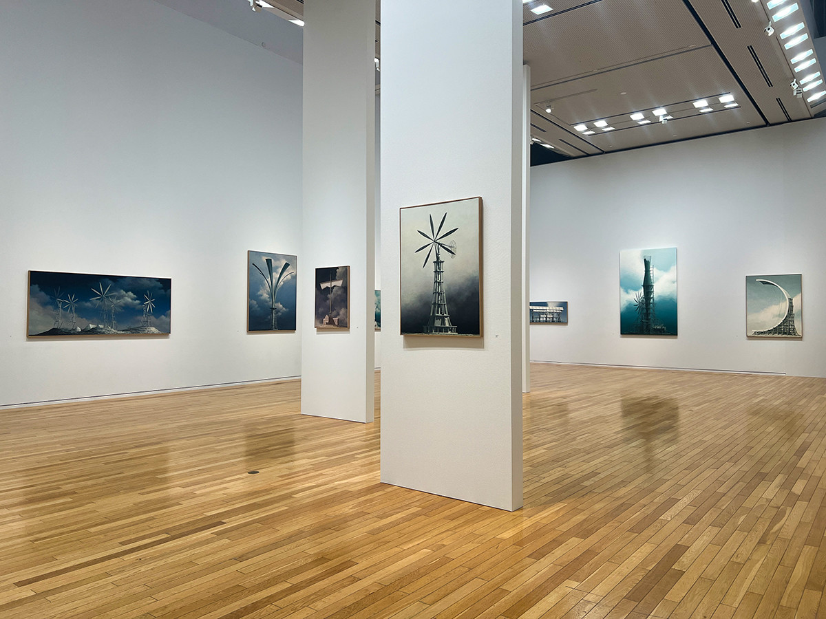 「野又穫 Continuum 想像の語彙」展示風景