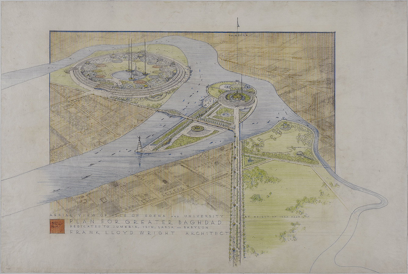 豊田市美術館「フランク・ロイド・ライト 世界を結ぶ建築」展