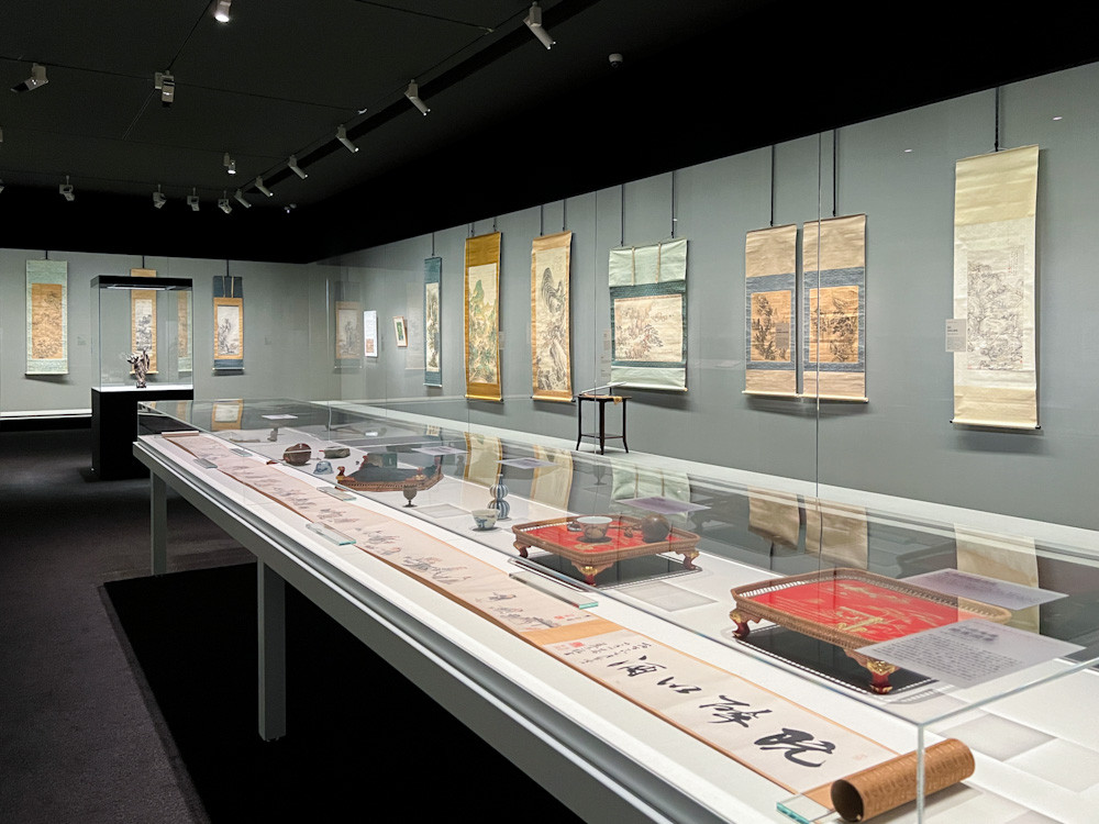 泉屋博古館東京「楽しい隠遁生活 ― 文人たちのマインドフルネス」会場