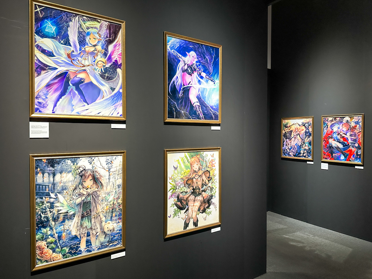 上野の森美術館「Cygames展 Artworks」会場