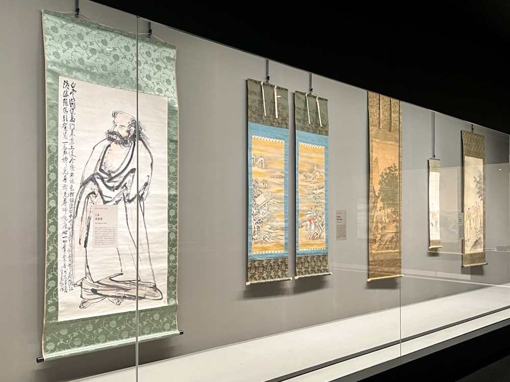 泉屋博古館東京「楽しい隠遁生活 ― 文人たちのマインドフルネス」会場