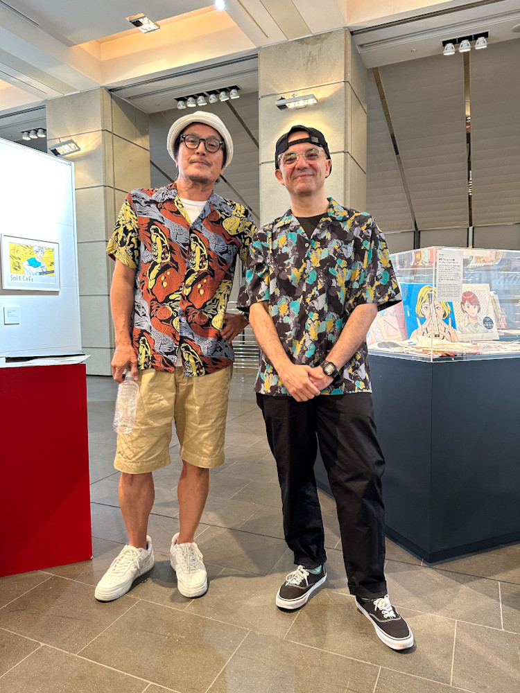 江口寿史とルカ・ティエリの二人展 ― イタリア文化会館 | ニュース