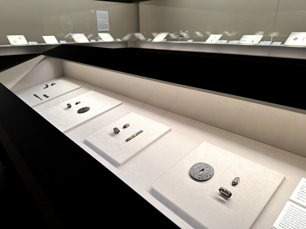 根津美術館「甲冑・刀・刀装具 光村コレクション・ダイジェスト」会場