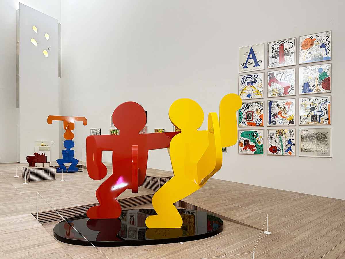 「キース・ヘリング：NYダウンタウン・ルネサンス」展　会場風景