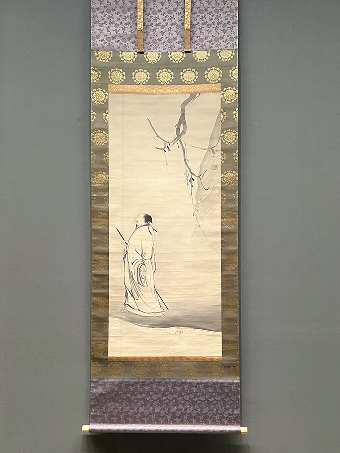 橋本雅邦《許由図》明治33年（1900）