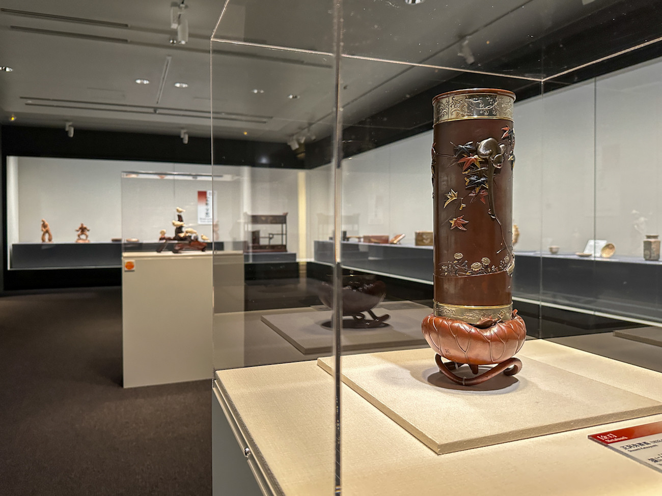 三井記念美術館「超絶技巧、未来へ! 明治工芸とそのDNA」会場