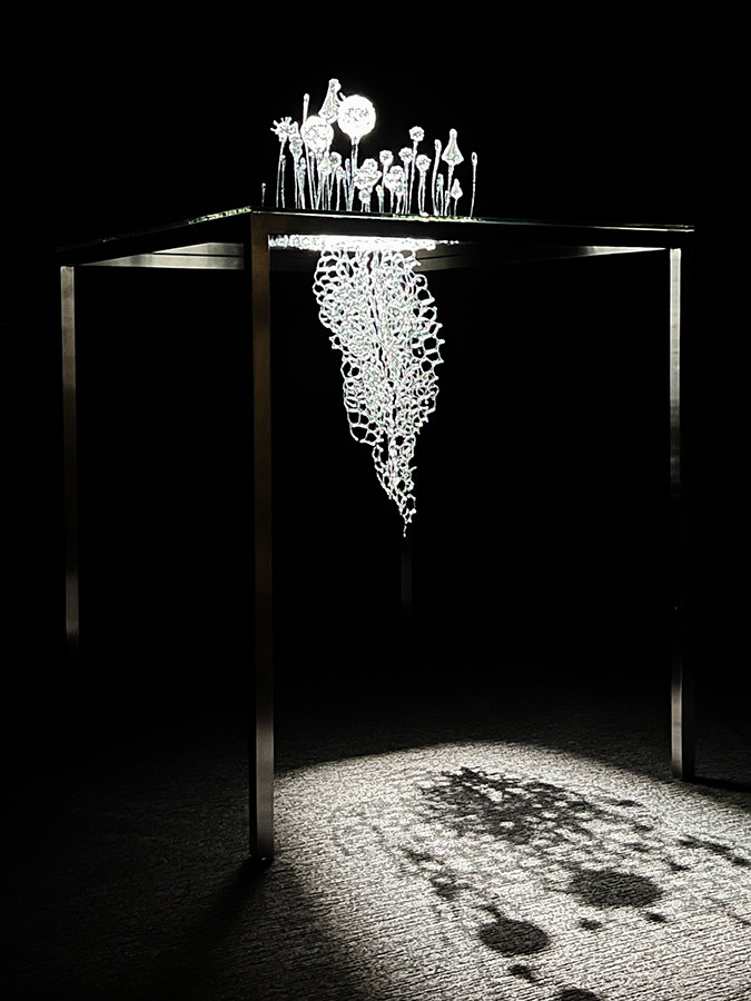 青木美歌《あなたと私の間に》2017年