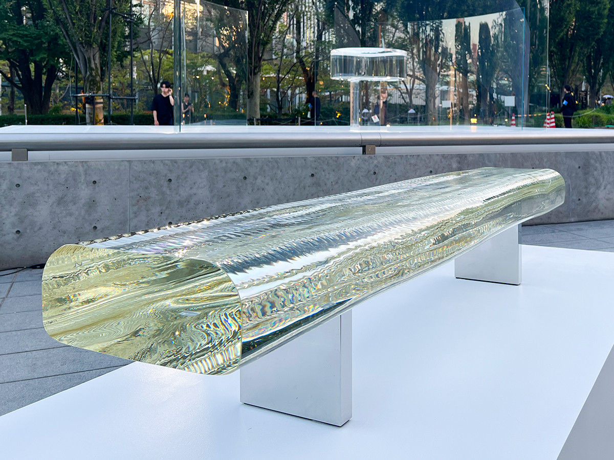 21_21 DESIGN SIGHTギャラリー3「吉岡徳仁 FLAME ガラスのトーチとモニュメント」展 会場