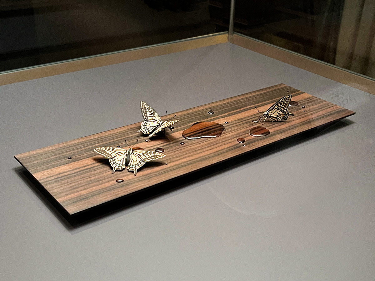 福田亨《吸水（部分）》2022年