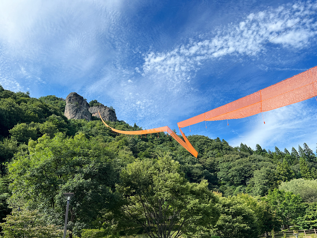 中之条ビエンナーレ2023 会場より 関未来《景色を生む》