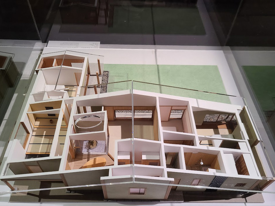 桂花の舎　移築案模型　2023年　設計：白井晟一　移築案：杉本博司　杉本博司蔵