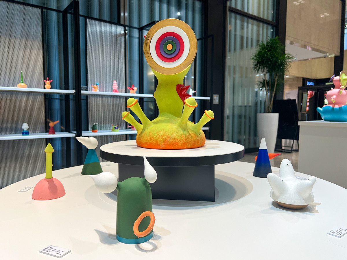 阪急メンズ東京 1F MAIN BASE 「酒井智也個展　SPIRIT POP」会場