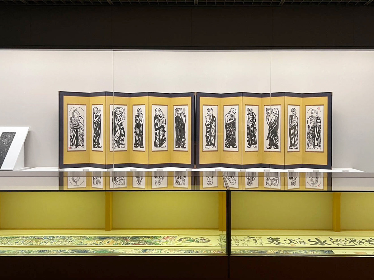 東京国立近代美術館「生誕120年 棟方志功展 メイキング・オブ・ムナカタ」会場