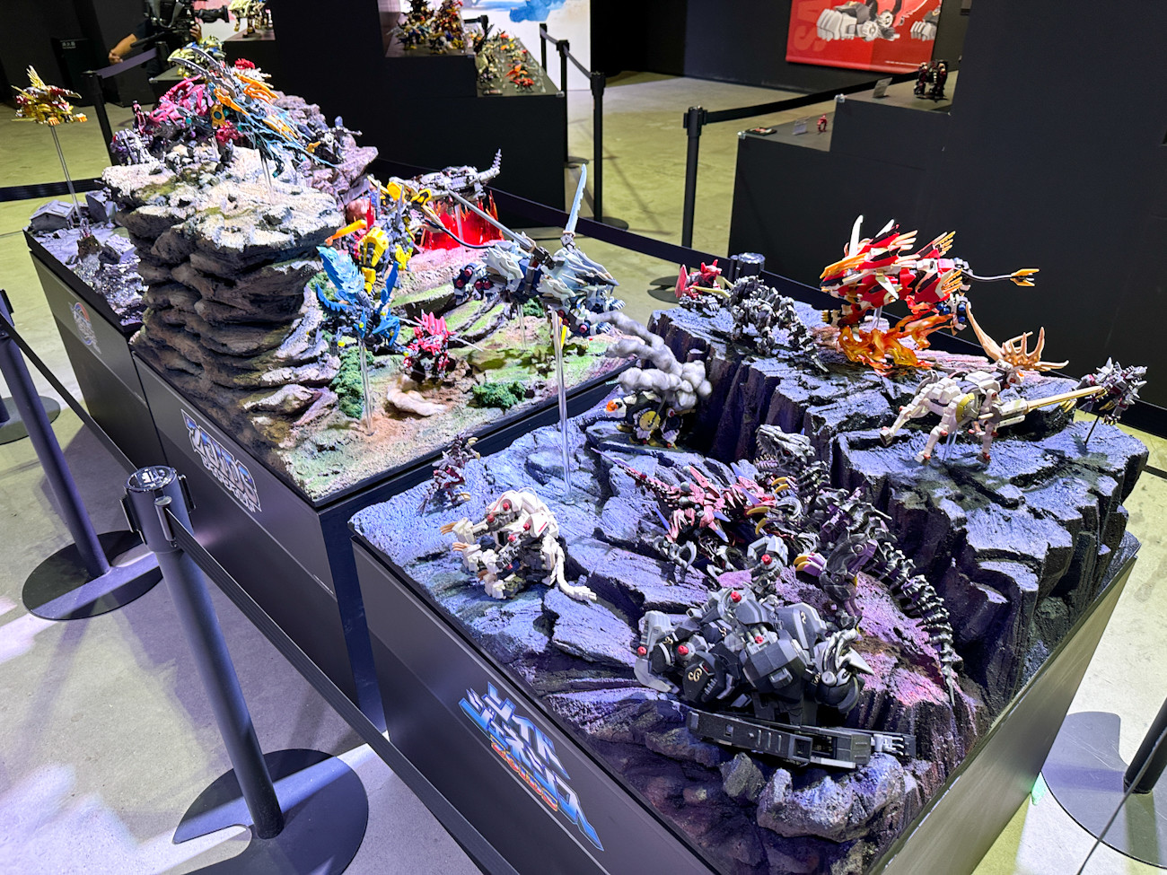 東京ドームシティ Gallery AaMo(ギャラリー アーモ)「40周年記念 大ZOIDS博2023」会場