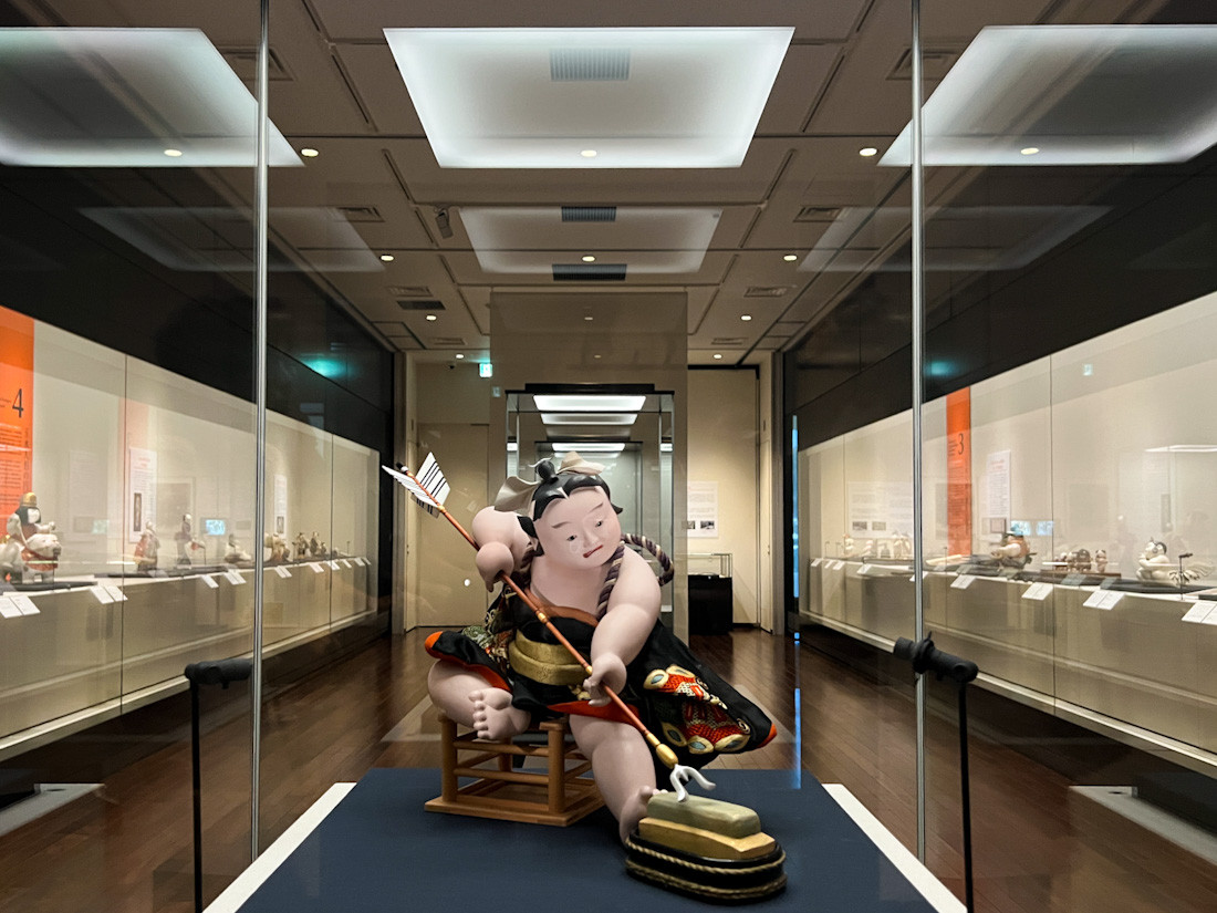 さいたま市岩槻人形博物館 特別展「岡本玉水 人形芸術にかけた生涯」会場